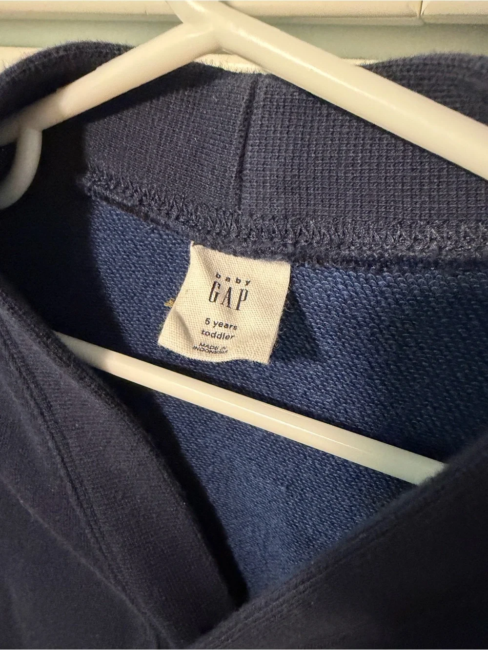 GAP Boys Navy Button Cardigan with Front Pockets